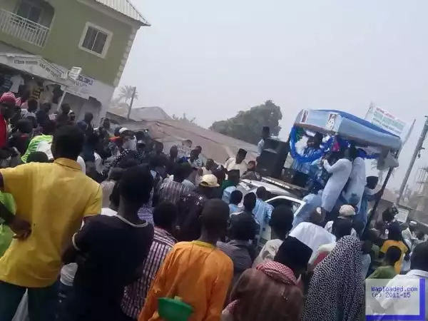 Eid El Malud: Celebrants Block Federal Road In Gombe State (Photos)